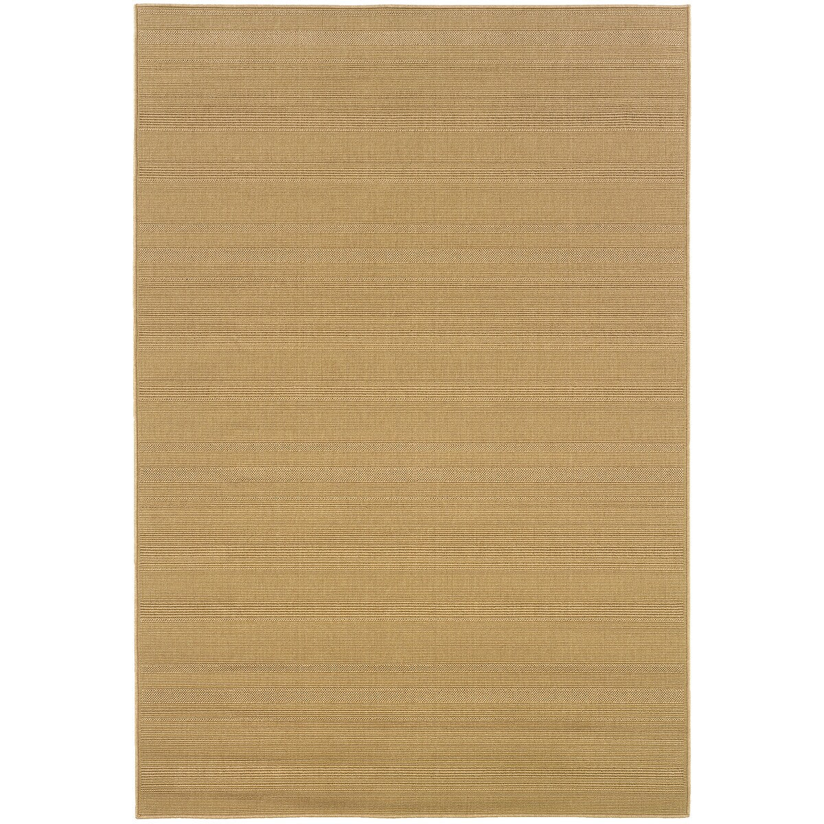Joliet Beige Solid Outdoor Casual Area Rug
