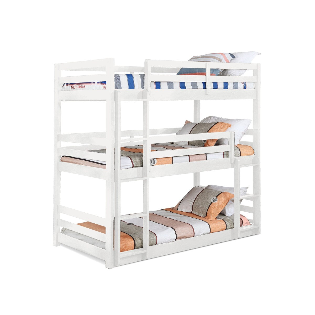 Joseph Twin Size Wooden Triple Bunk Bed