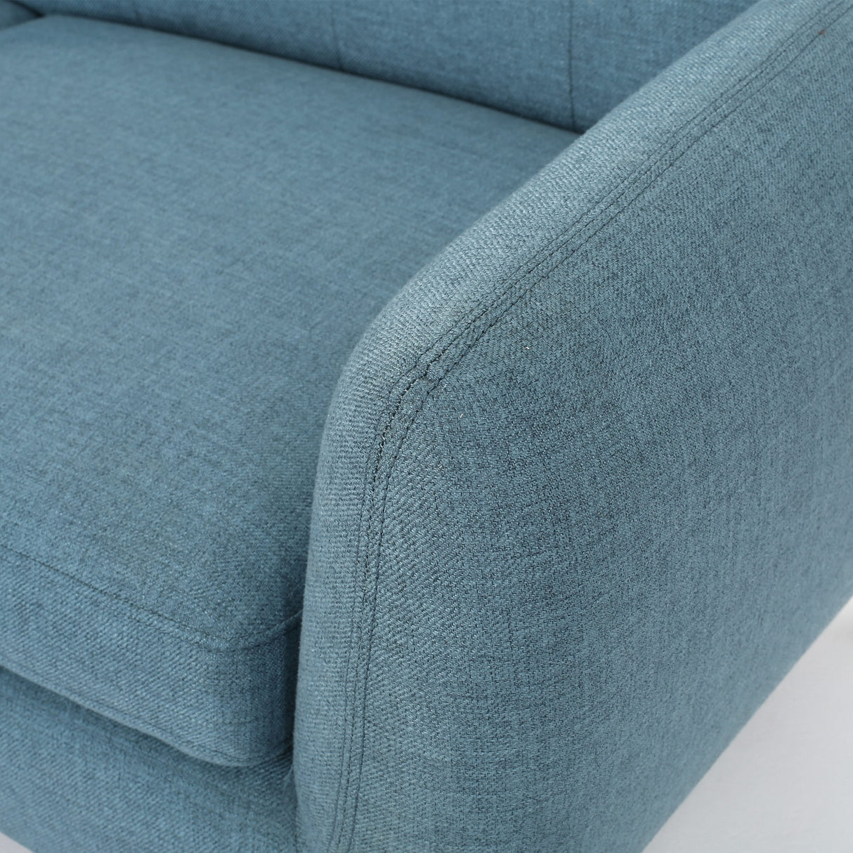 Josephine Mid-century Modern Tufted Fabric Upholstered Sofa by Christopher Knight Home