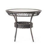Josh Outdoor 5-piece Wicker Dining Set by Christopher Knight Home