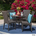 Josh Outdoor 5-piece Wicker Dining Set by Christopher Knight Home