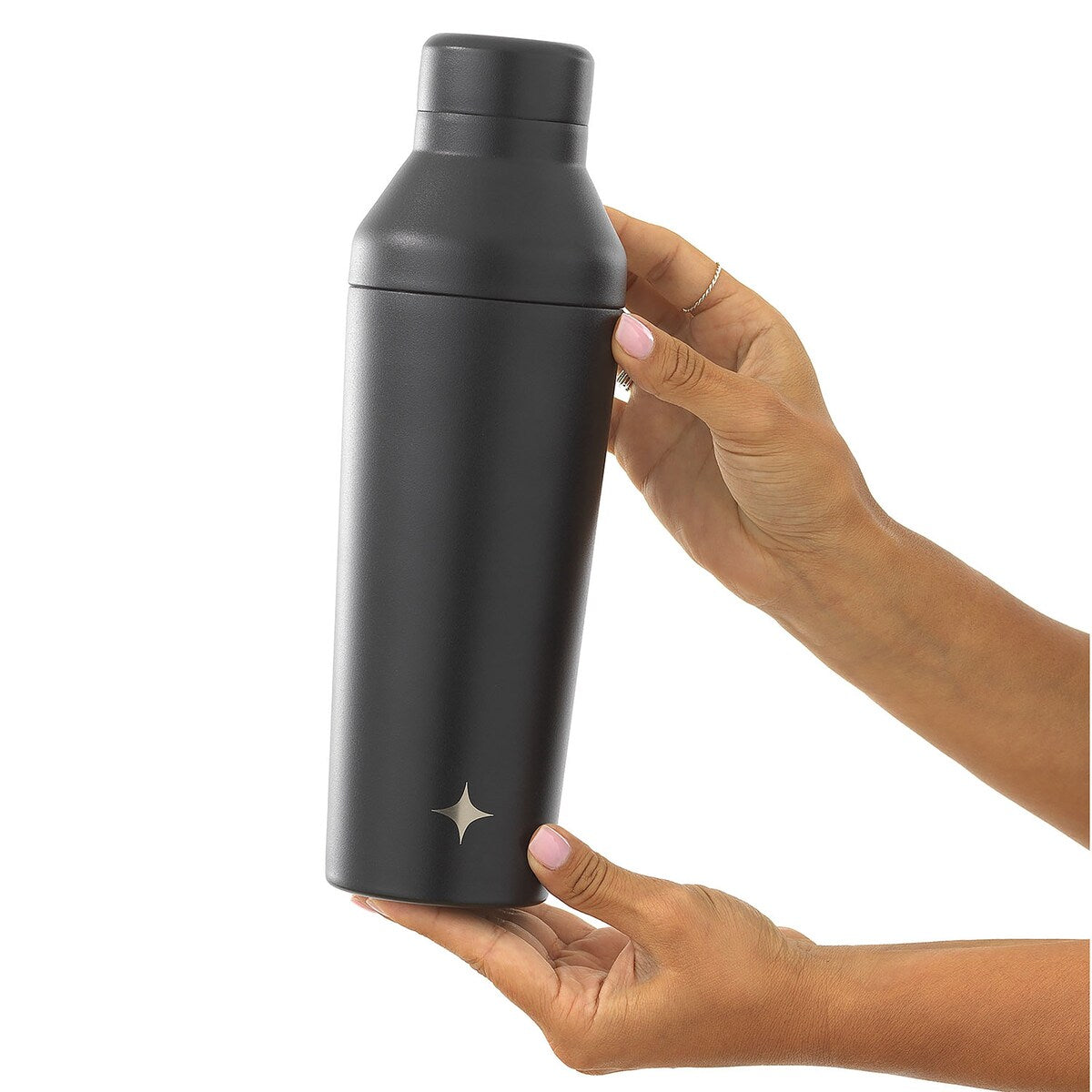 JoyJolt Vacuum Insulated Stainless Steel Cocktail Protein Shaker - 20 oz