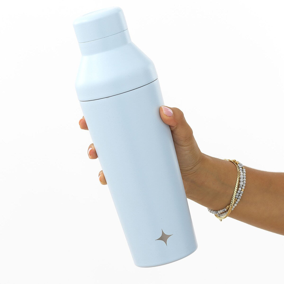 JoyJolt Vacuum Insulated Stainless Steel Cocktail Protein Shaker - 20 oz