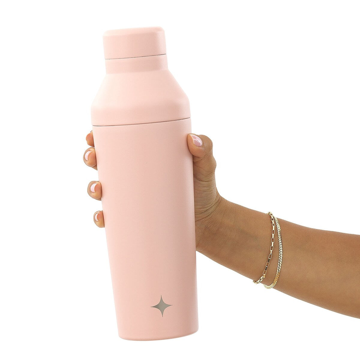 JoyJolt Vacuum Insulated Stainless Steel Cocktail Protein Shaker - 20 oz