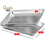 JoyTable Aluminum Steel Non-stick Baking Sheet/Cookie Sheet Set
