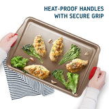 JoyTable Bakeware Set - Nonstick Bakeware Set With Silicone Handles & Utensils