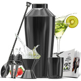 JoyTable Bartender Kit - Cocktail Set Kit - Bartender Drink Mixer Shaker Bar Tool Set