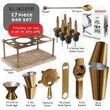 JoyTable Bartender Kit - Cocktail Set Kit - Bartender Drink Mixer Shaker Bar Tool Set