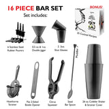 JoyTable Bartender Kit - Cocktail Set Kit - Bartender Drink Mixer Shaker Bar Tool Set