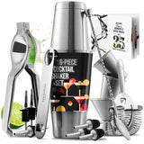 JoyTable Bartender Kit - Cocktail Set Kit - Bartender Drink Mixer Shaker Bar Tool Set