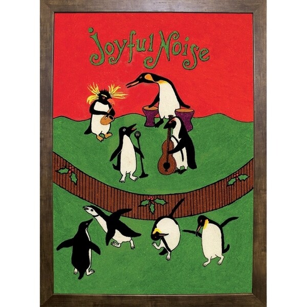 Joyful Noise-WILBAS99965 Framed Print 6.5"x4.75" by Willow Bascom