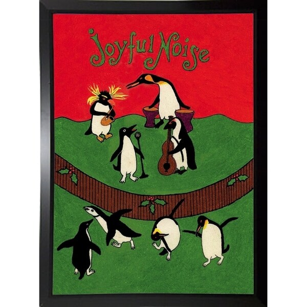 Joyful Noise-WILBAS99965 Framed Print 6.5"x4.75" by Willow Bascom