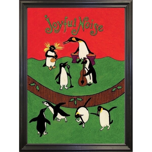Joyful Noise-WILBAS99965 Framed Print 6.5"x4.75" by Willow Bascom