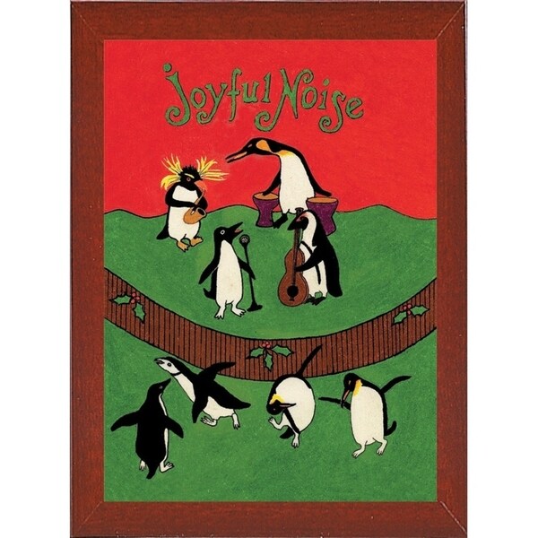 Joyful Noise-WILBAS99965 Framed Print 6.5"x4.75" by Willow Bascom