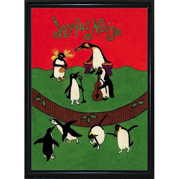 Joyful Noise-WILBAS99965 Framed Print 6.5"x4.75" by Willow Bascom