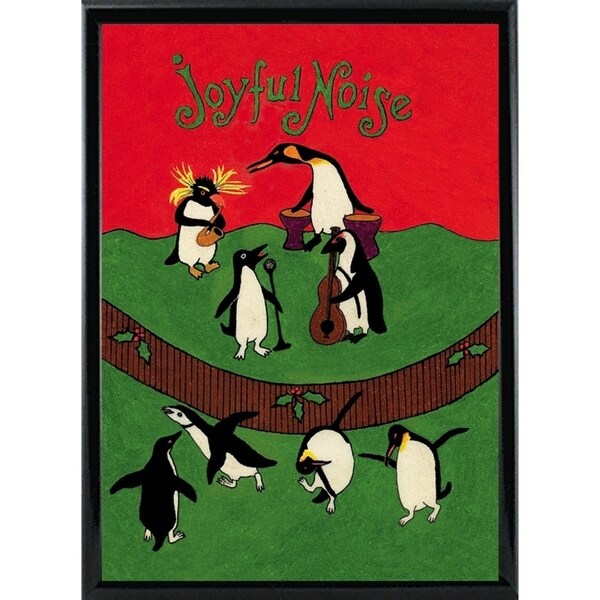 Joyful Noise-WILBAS99965 Framed Print 6.5"x4.75" by Willow Bascom
