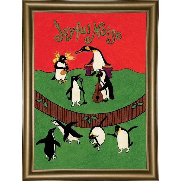 Joyful Noise-WILBAS99965 Framed Print 6.5"x4.75" by Willow Bascom