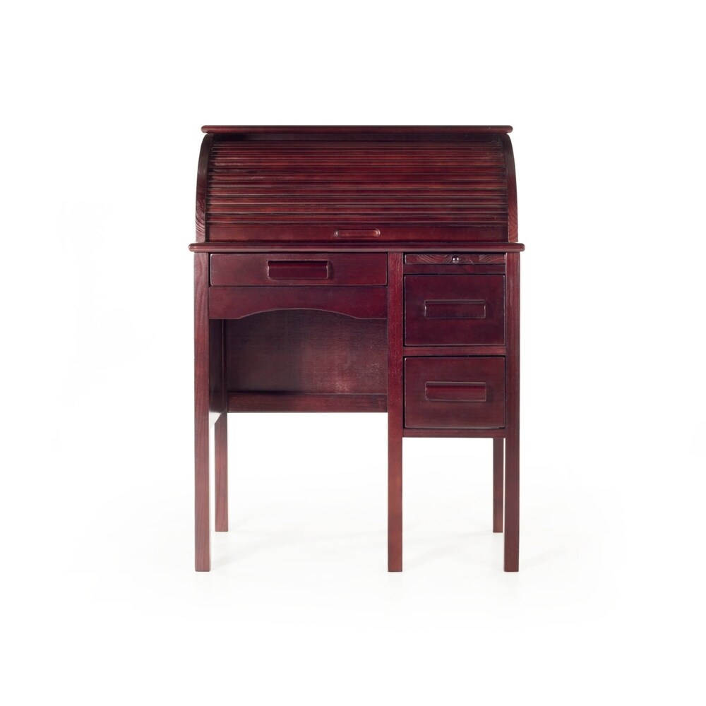 Jr Roll Espresso Top Desk