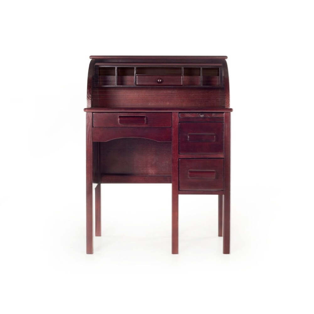 Jr Roll Espresso Top Desk