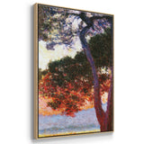 Juan les Pins by Monet - Multi Piece Framed Canvas