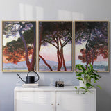 Juan les Pins by Monet - Multi Piece Framed Canvas