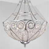 Silver Orchid Astor 3-light Crystal Chandelier