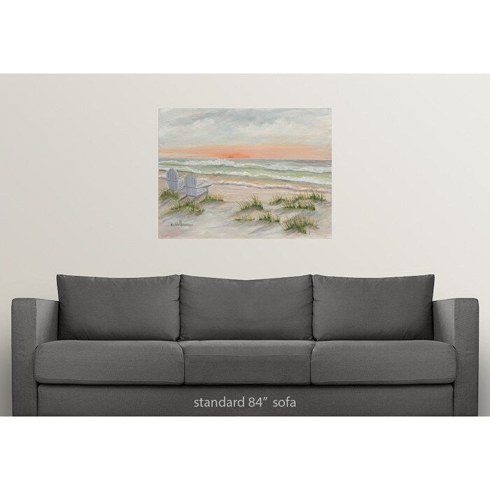 "Companions At The Ocean" Poster Print - Multi