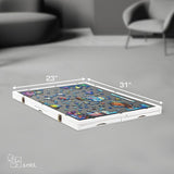 Jumbl 1000 Piece Puzzle Board 23 x 31 with 6 Drawers - N/A