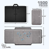 Jumbl Portable Jigsaw Puzzle Board, 1500 Pieces and 2 mats