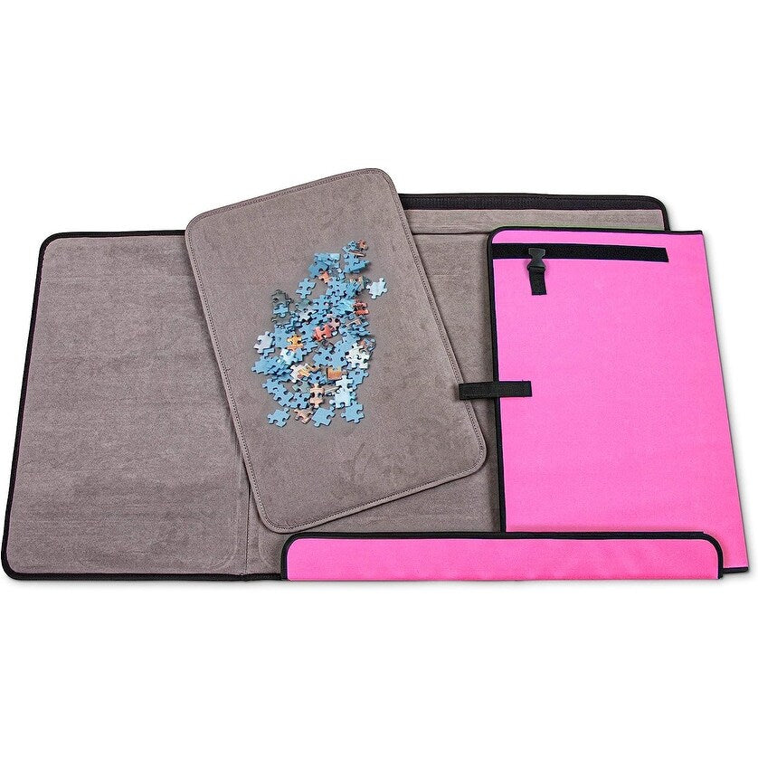 Jumbl Portable Jigsaw Puzzle Board, 1500 Pieces and 2 mats