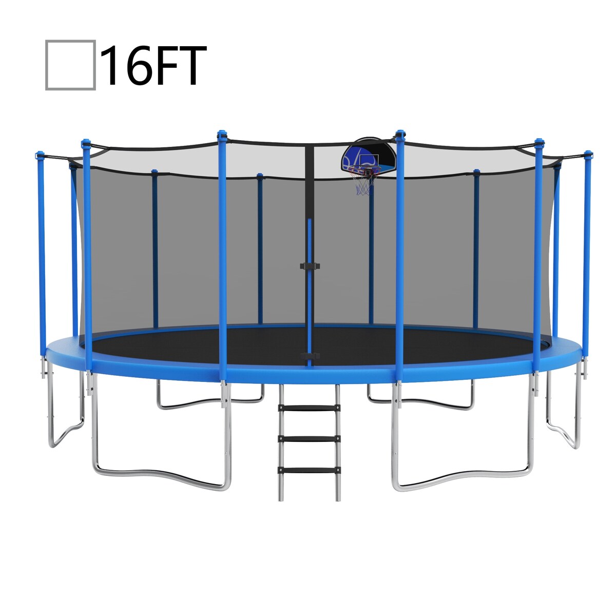 Jump into Fun and Safety with Our 16FT Trampoline for Kids