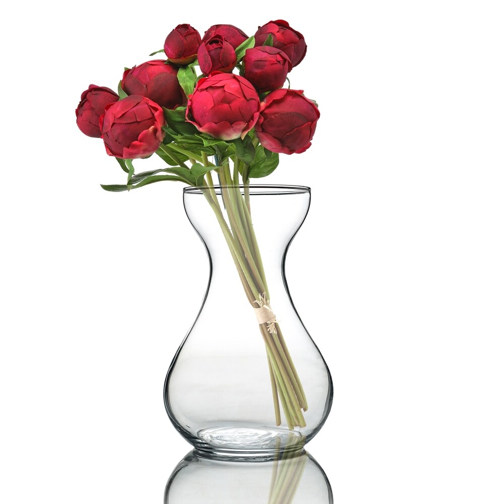 Just Cut Peony Bud Bundle/10 16" - Red