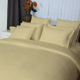400 TC Super Fine 100pct Egyptian Cotton Sateen Solid Sheet Set