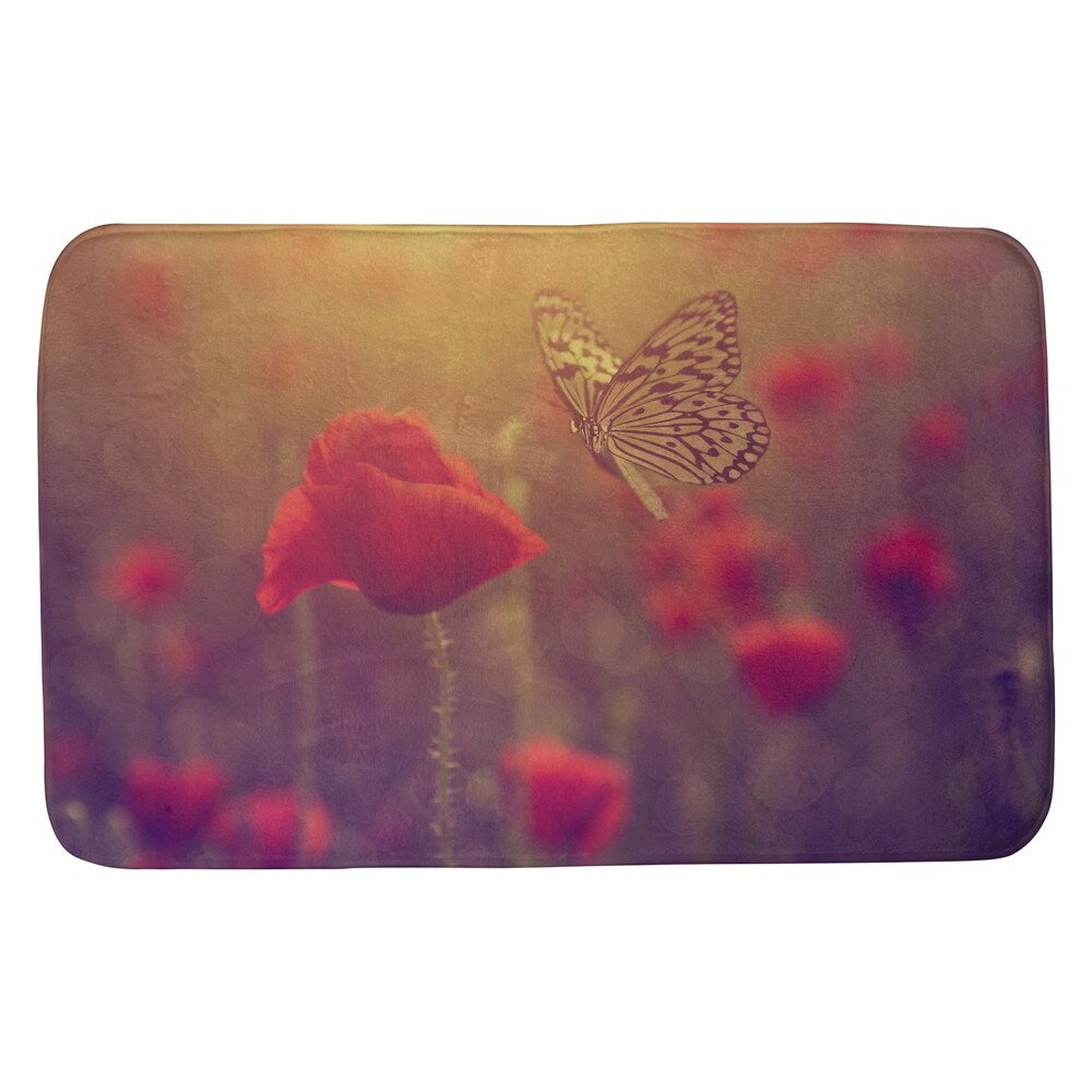 Justin Duane Butterfly and Rose Wall Tapestry