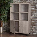Justina Mid Century Modern Wood Cabinet by Christopher Knight Home