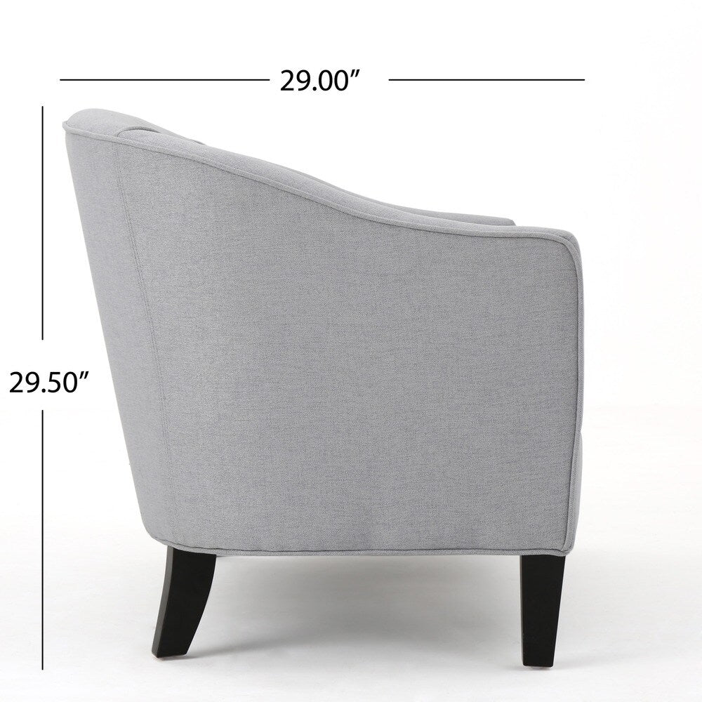 Justine Fabric Loveseat by Christopher Knight Home