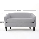 Justine Fabric Loveseat by Christopher Knight Home