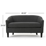 Justine Fabric Loveseat by Christopher Knight Home