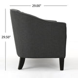 Justine Fabric Loveseat by Christopher Knight Home