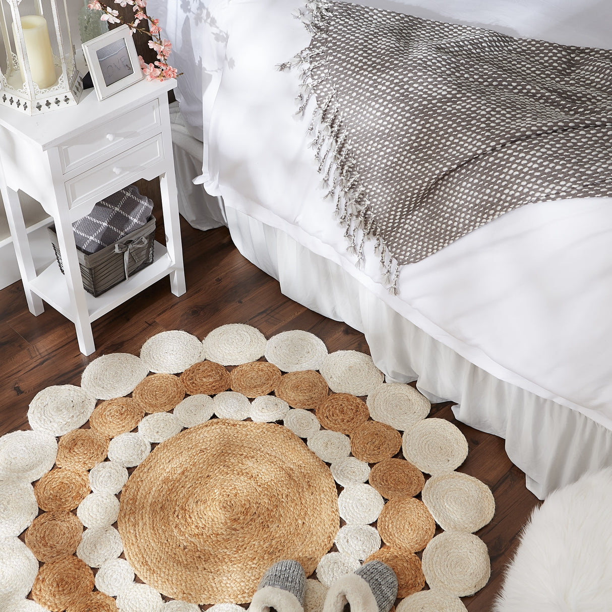 Jute Braided Rug 4 Ft Round