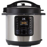 KALORIK 8 Quart 10-IN-1 Multi use Pressure Cooker, Stainless Steel Refurbished