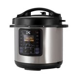 KALORIK 8 Quart 10-IN-1 Multi use Pressure Cooker, Stainless Steel Refurbished