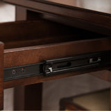 Leick Home Laurent One Drawer Swing Arm Lamp Side Table