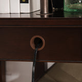 Leick Home Laurent One Drawer Swing Arm Lamp Side Table