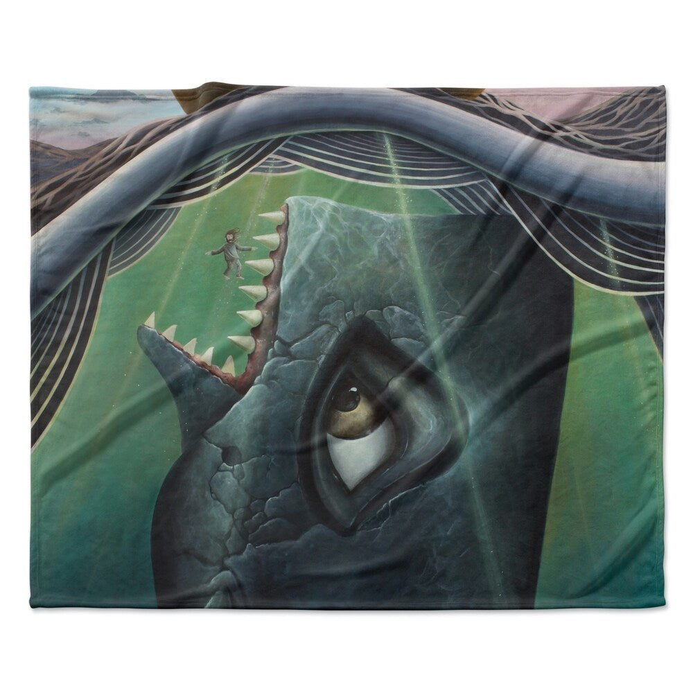 KESS InHouse Graham Curran "Jonah" Fleece Blanket - Multi-color - 60" x 50"