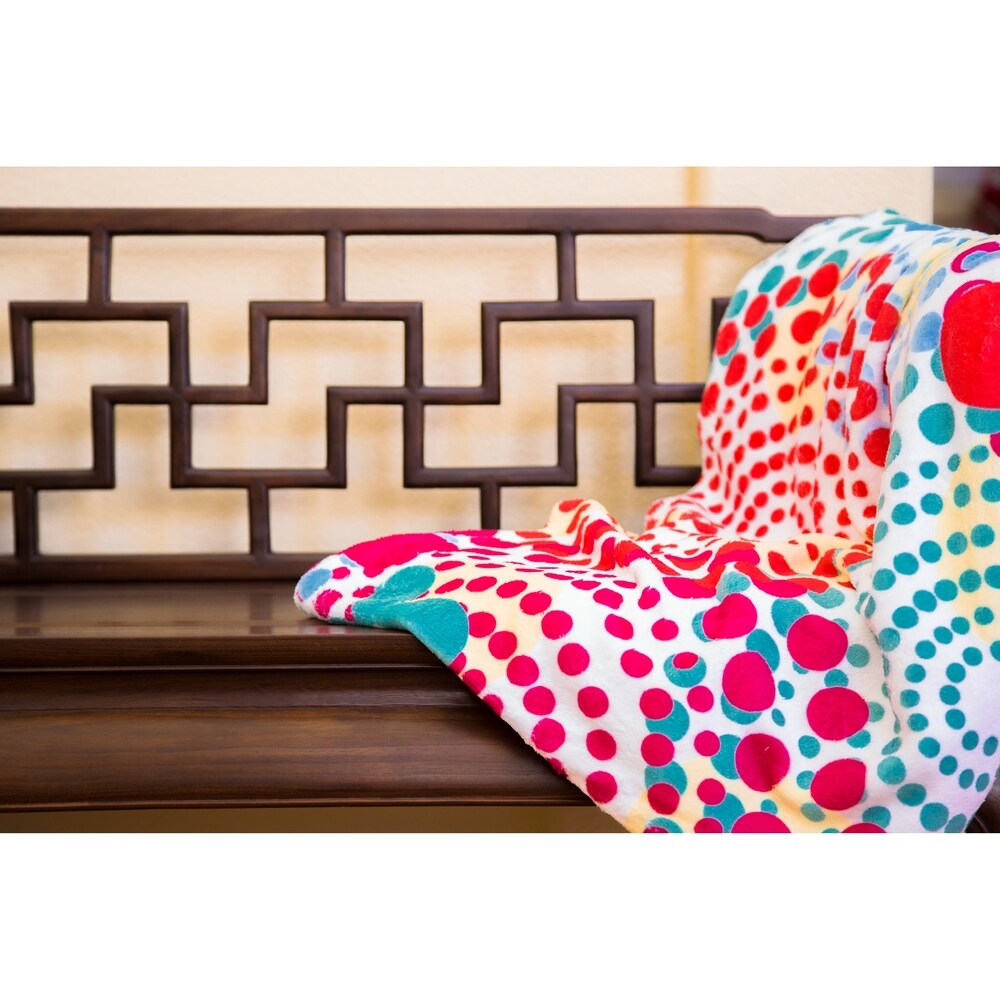 KESS InHouse Graham Curran "Jonah" Fleece Blanket - Multi-color - 60" x 50"