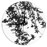 KESS InHouseIngrid Beddoes 'Black on White' Wall Clock - 12"