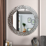 KOHROS Art Decoration Rectangular Wall Mounted Mirror