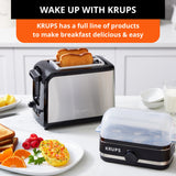 KRUPS Simply Electric Egg Cooker with Accessories, 6 Egg Capacity