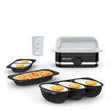 KRUPS Simply Electric Egg Cooker with Accessories, 6 Egg Capacity